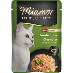 Miamor PB Feine Filets Thunfisch & Gemüse in Sauce 100 g