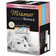 Miamor Ragout Royale in Jelly Multimix Pute, Lachs & Kalb 1200 g