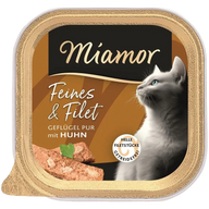 Miamor Schale Feines & Filet Geflügel Pur & Huhn