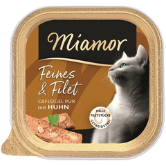 Miamor Schale Feines & Filet Geflügel Pur & Huhn
