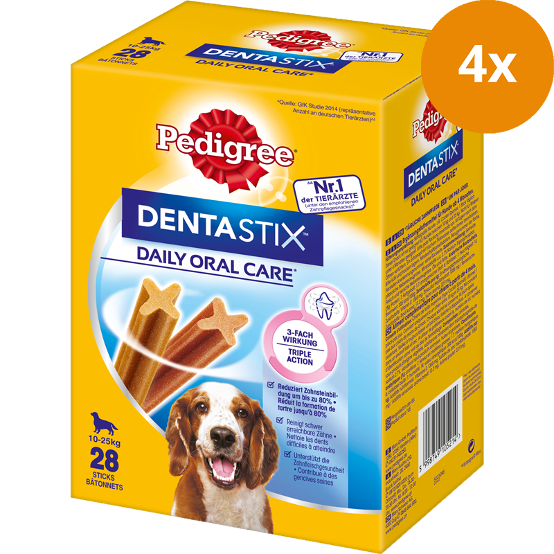 Pedigree Dentastix für mittelgroße Hunde 720 g