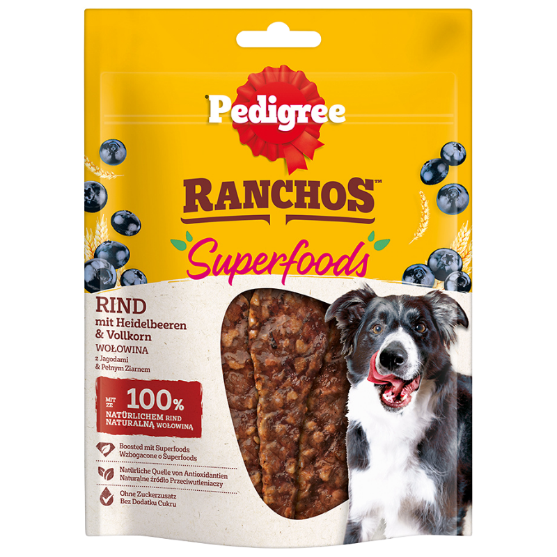 Pedigree Ranchos Superfoods Rind 70 g
