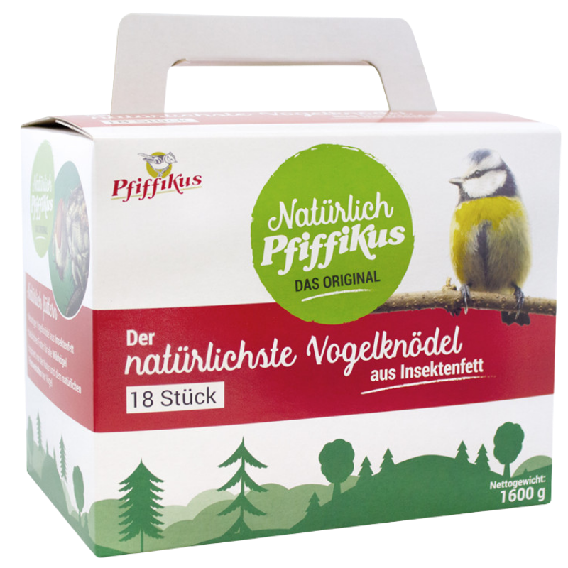 Natürlich Pfiffikus Insektenfettknödel Box
