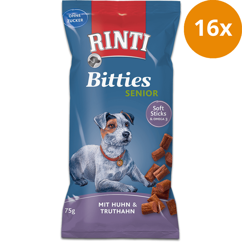 Rinti Bitties Senior Huhn & Truthahn 75 g