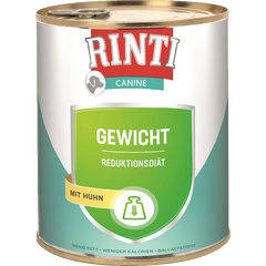 Rinti Canine 800g Reduktionsdiät Gewicht mit Huhn 800 g