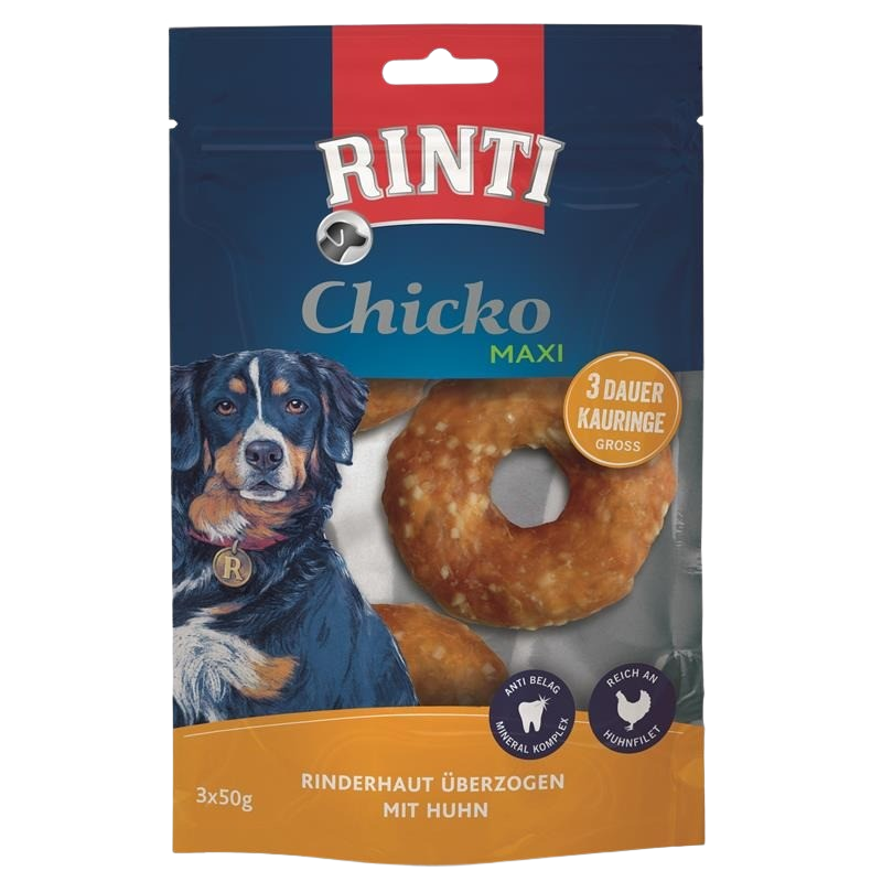 Rinti Chicko Dauer-Kauringe maxi mit Huhn 150 g