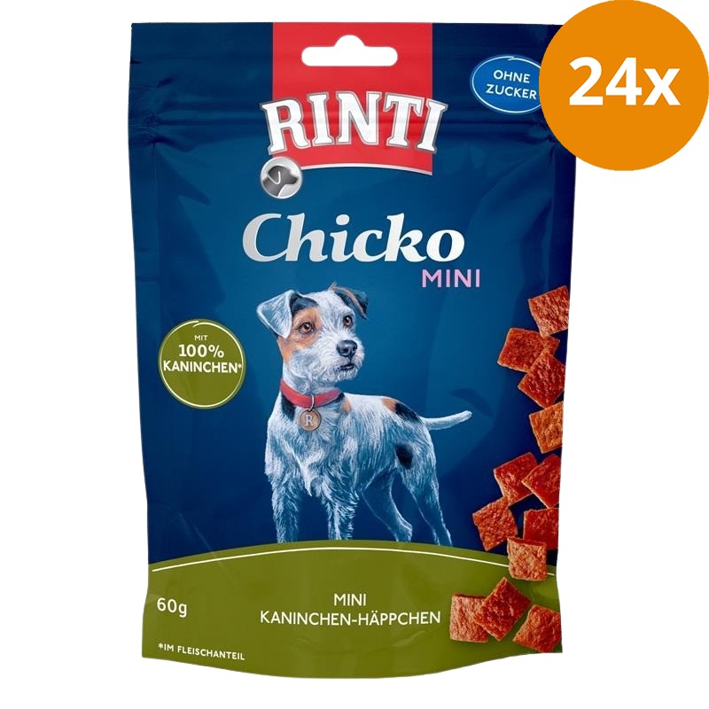 Rinti Chicko Mini Kaninchen-Häppchen 60 g