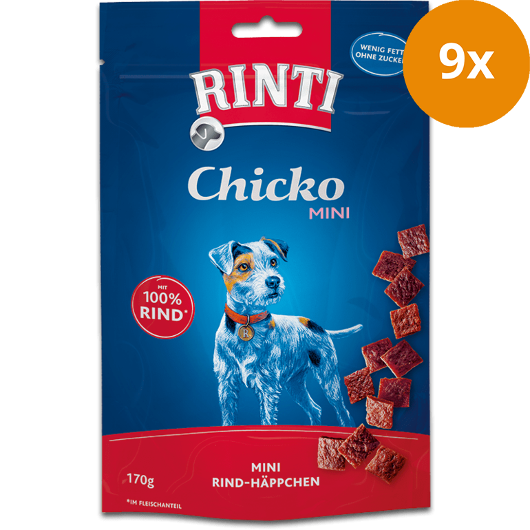 Rinti Chicko Mini Rind Häppchen 170 g