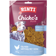 Rinti Chicko Plus Collagen Herzen mit Huhn 80 g