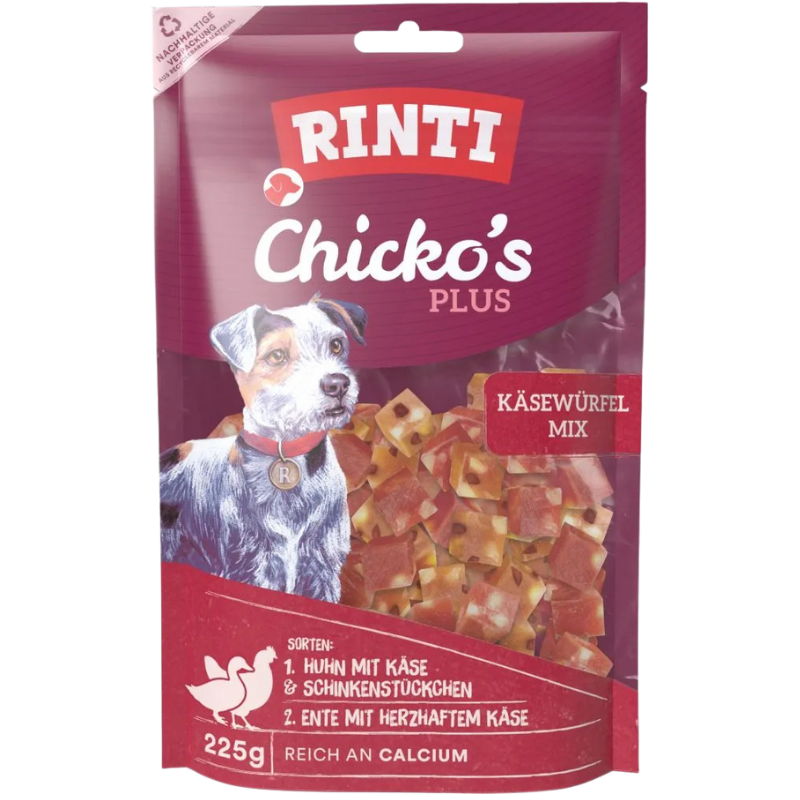 Rinti Chicko Plus Käsewürfelmix 225 g