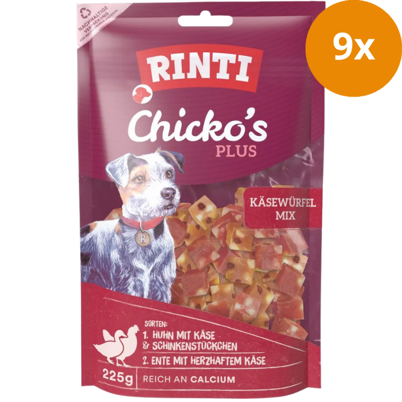Rinti Chicko Plus Käsewürfelmix 225 g