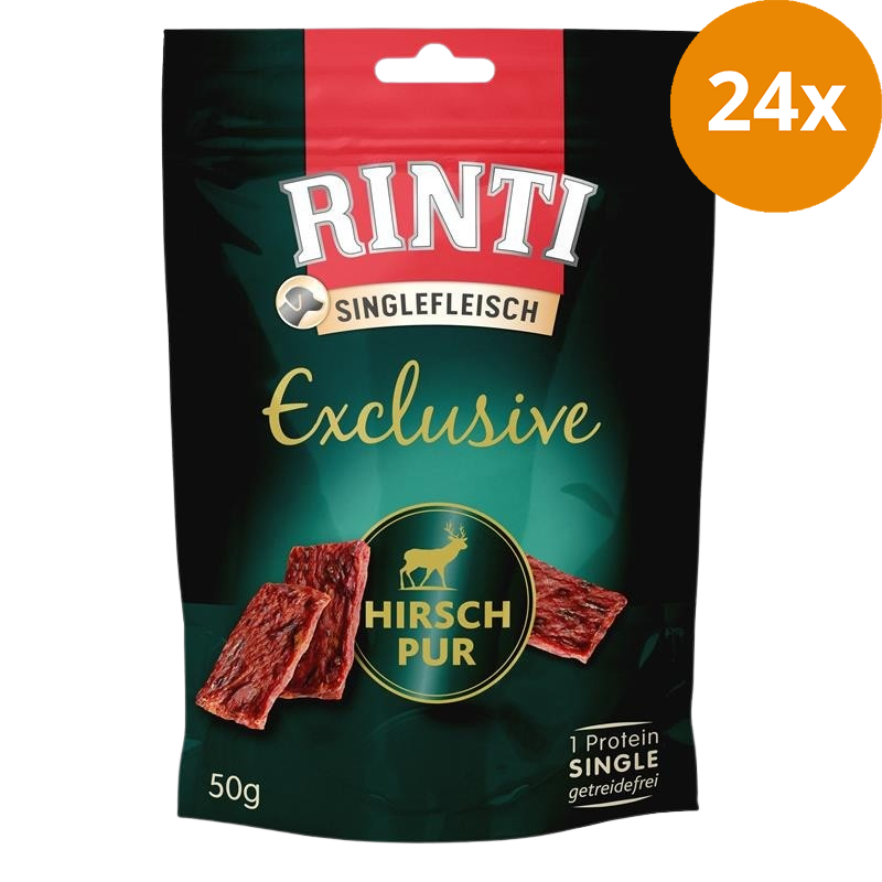 Rinti Exclusive Snack Hirsch 50 g