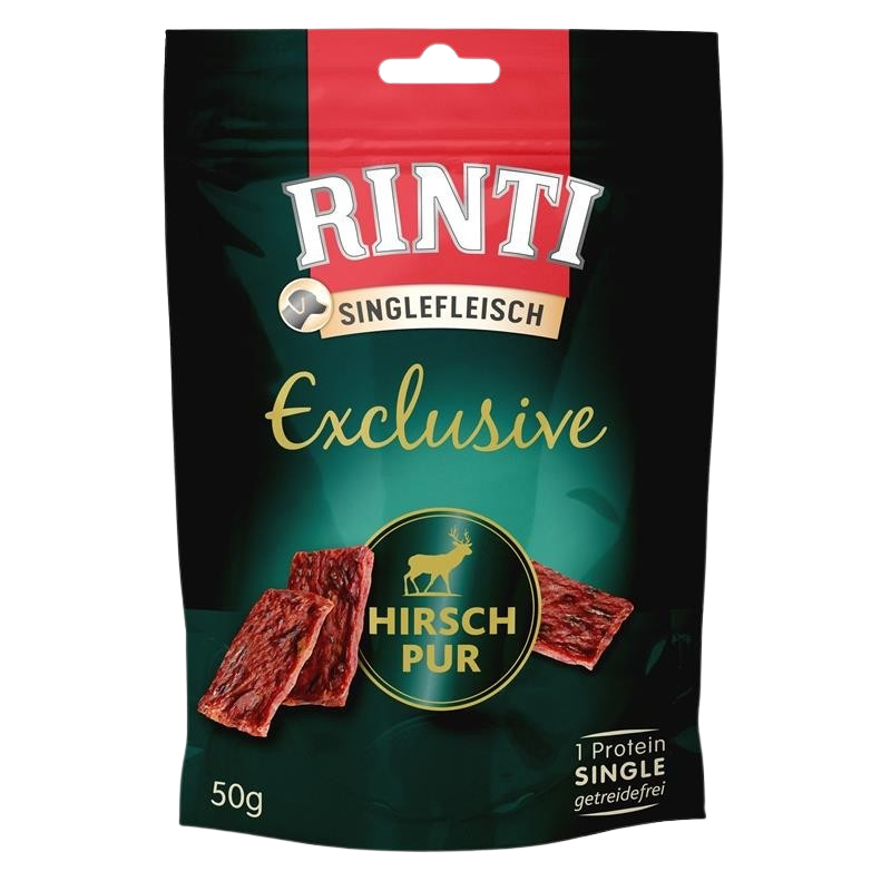 Rinti Exclusive Snack Hirsch 50 g