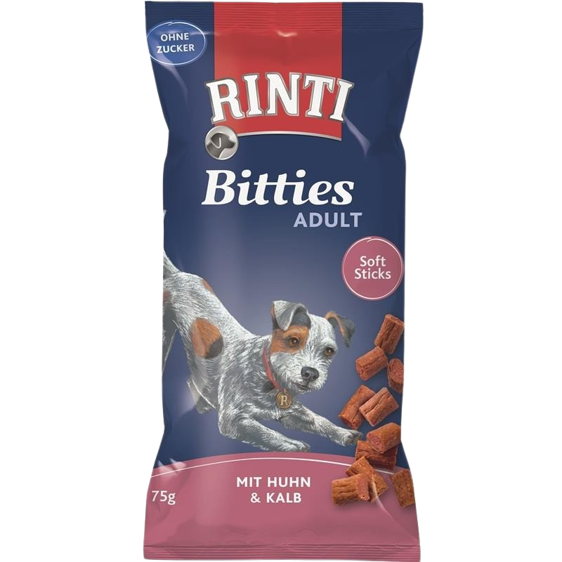 Rinti Extra Bitties Huhn & Kalb 75 g