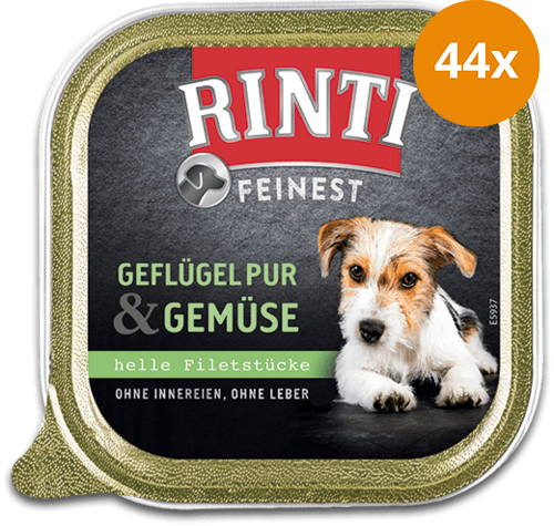 Rinti Feinest Geflügel Pur & Gemüse 150 g