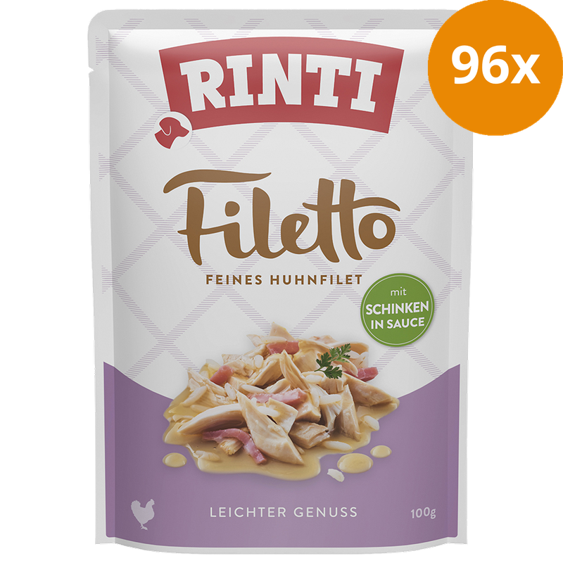Rinti P.B. Filetto Huhn & Schinken in Sauce 100 g