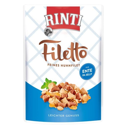 Rinti Filetto in Jelly Huhnfilet & Ente 100 g