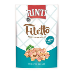 Rinti Filetto in Jelly Huhnfilet & Lachs 100 g