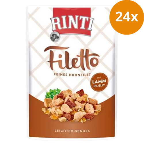 Rinti Filetto in Jelly Huhnfilet & Lamm 100 g