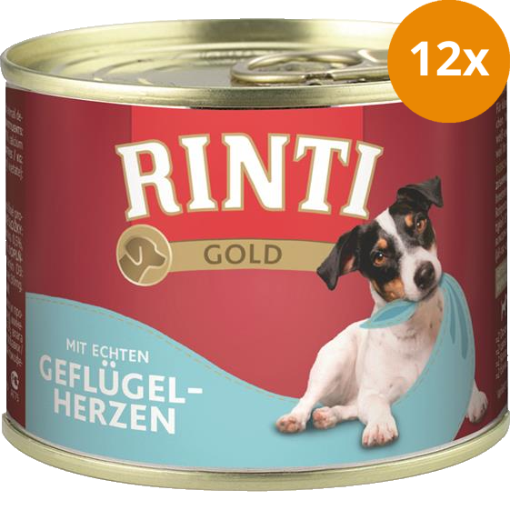 Rinti Gold Geflügelherzen 185 g