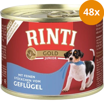 Rinti Gold Junior Geflügelhäppchen 185 g