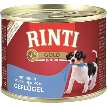 Rinti Gold Junior Geflügelhäppchen 185 g