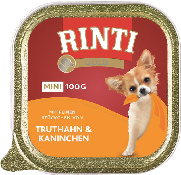 Rinti Gold Mini Truthahn & Kaninchen 100 g