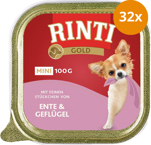 Rinti Gold Mini Ente & Geflügel 100 g