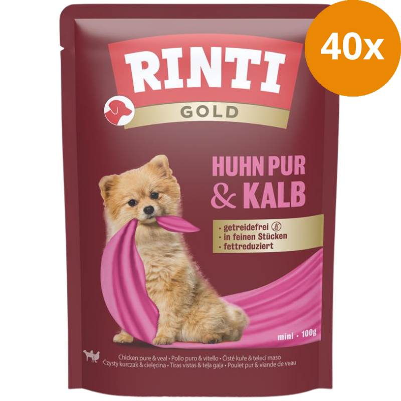 Rinti Gold PB Huhn Pur & Kalb 100 g