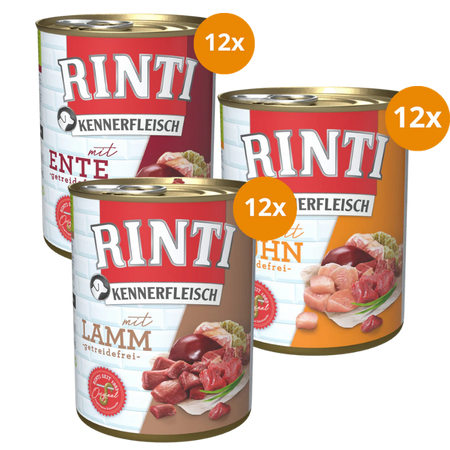 RINTI Kennerfleisch 800 g - Mix Sparpaket