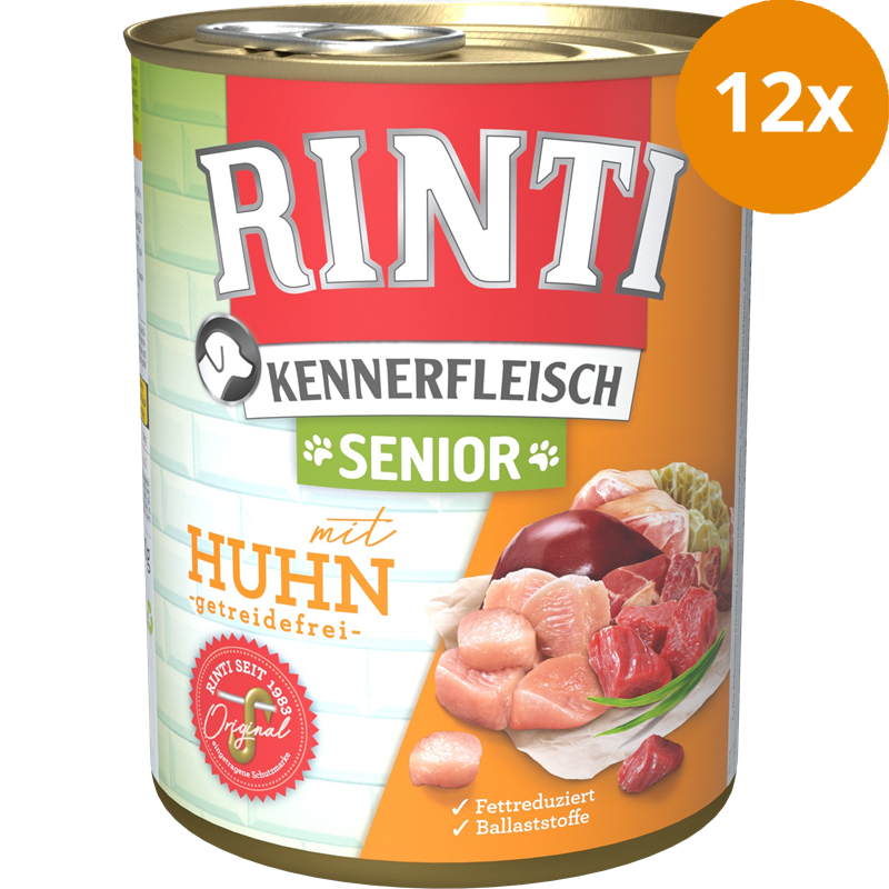 Rinti Kennerfleisch Senior Huhn 800 g