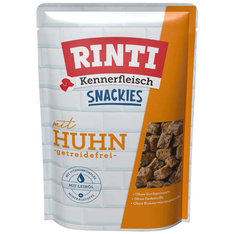 Rinti Kennerfleisch Snackies Adult Huhn 225 g