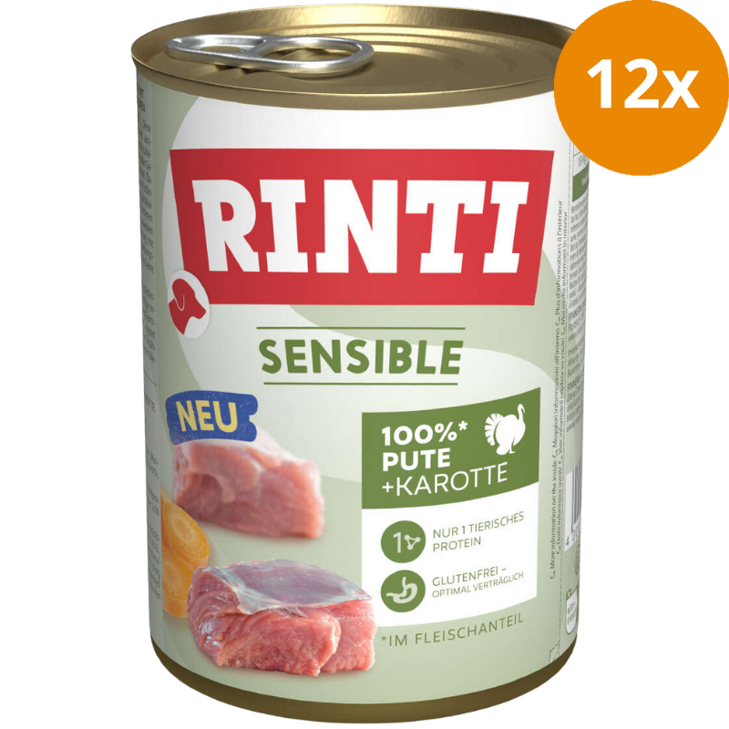 Rinti Dose Sensible Pute & Karotte 400 g