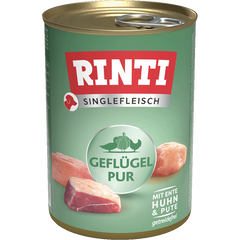 Rinti Singlefleisch Exclusive Geflügel Pur 400 g