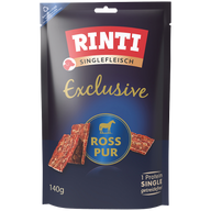 Rinti Singlefleisch Exclusive Snack Ross Pur 140 g