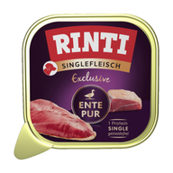 Rinti Singlefleisch Schale Exclusive Ente pur 150 g