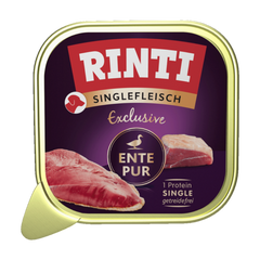 Rinti Singlefleisch Schale Exclusive Ente pur 150 g