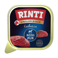 Rinti Singlefleisch Schale Exclusive Ross pur 150 g