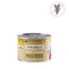 Sanabelle Nassfutter mit Ente & Huhn 195 g