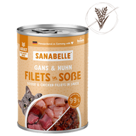 Sanabelle Nassfutter mit Gans & Huhn 380 g