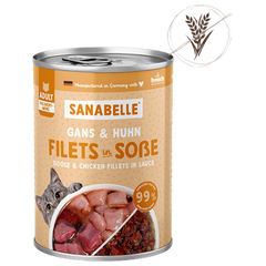 Sanabelle Nassfutter mit Gans & Huhn 380 g