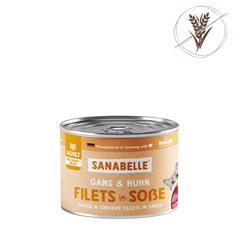 Sanabelle Nassfutter mit Gans & Huhn 180 g