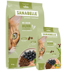 Sanabelle No Grain Huhn 8 kg + Sanabelle No Grain Huhn 2 kg