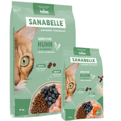 Sanabelle Sensitive Huhn 8 kg + Sanabelle Sensitive Huhn 2 kg