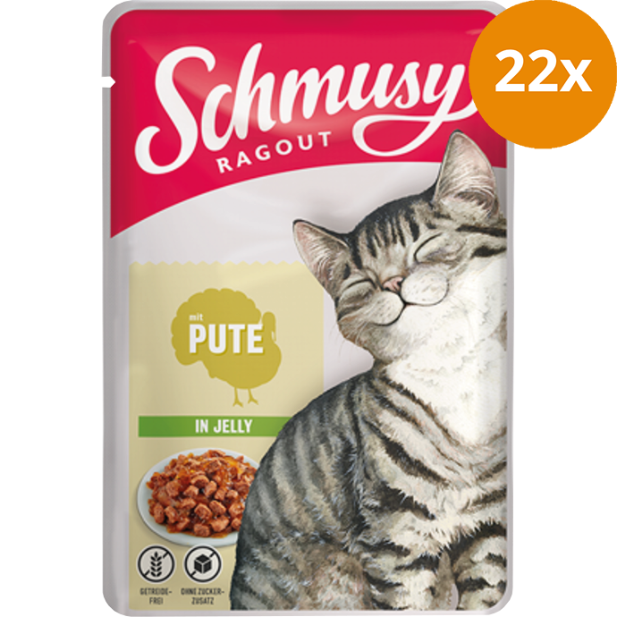 Schmusy Ragout in Jelly mit Pute 100 g