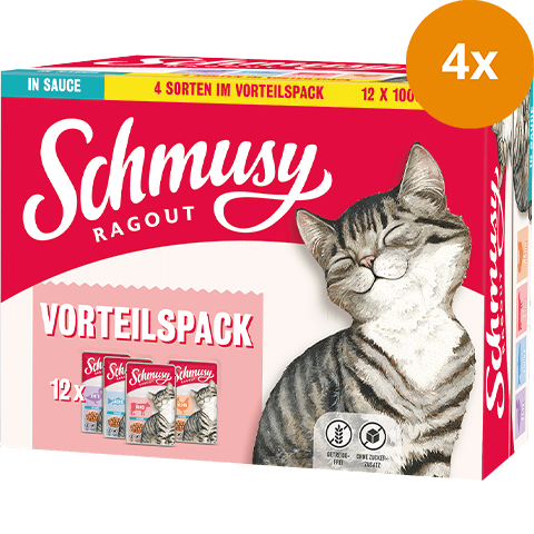 Schmusy Ragout in Sauce Vorteilspack 1200 g