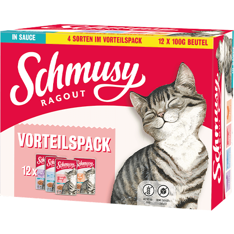 Schmusy Ragout in Sauce Vorteilspack 1200 g