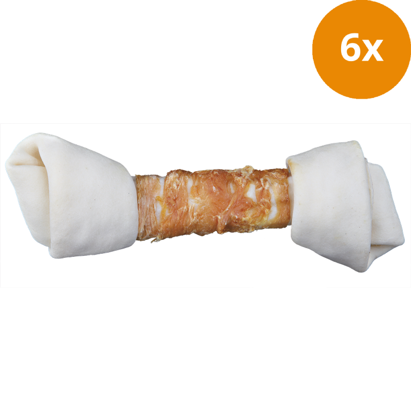 TRIXIE Denta Fun Kauknoten mit Huhn 220 g