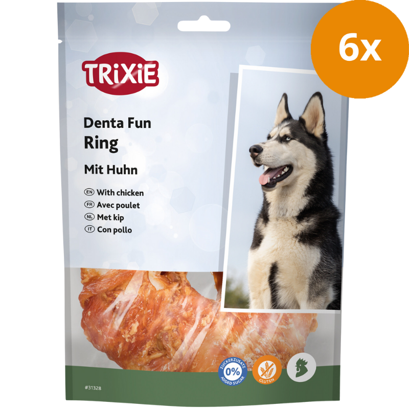 TRIXIE Denta Fun Kauring mit Huhn 110 g