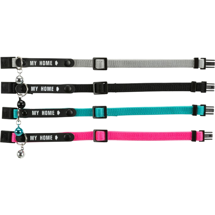 Trixie Katzenhalsband mit Adresslasche, Nylon